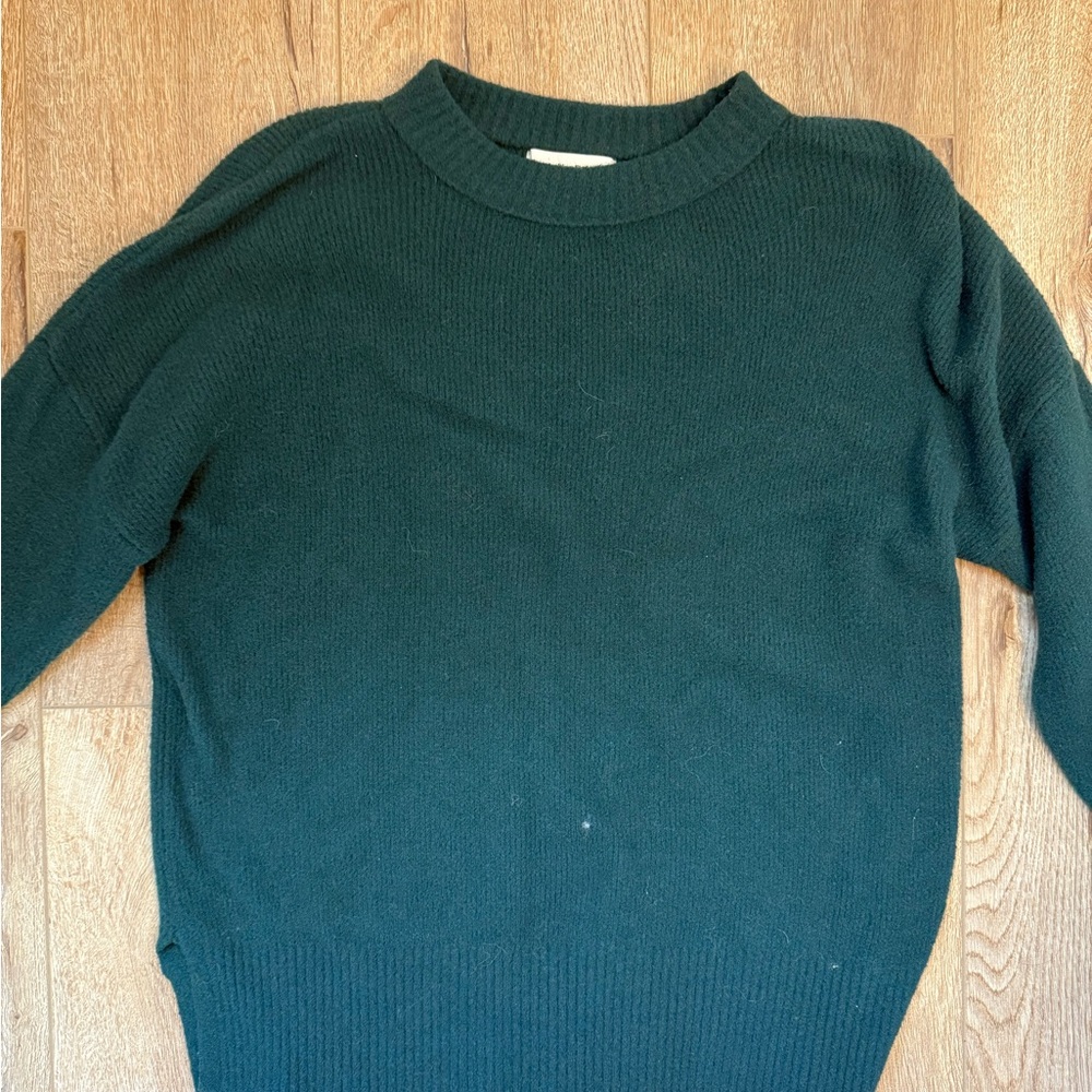 Abercrombie & Fitch Forest Green Sweater
